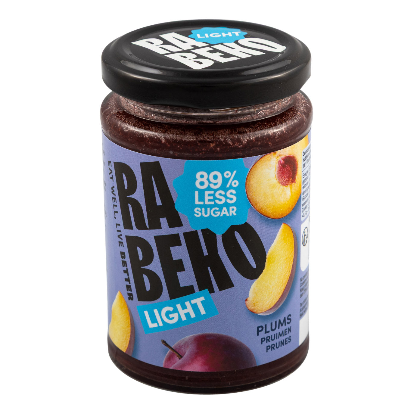 6 x Light Marmelade Pflaumen Rabeko
