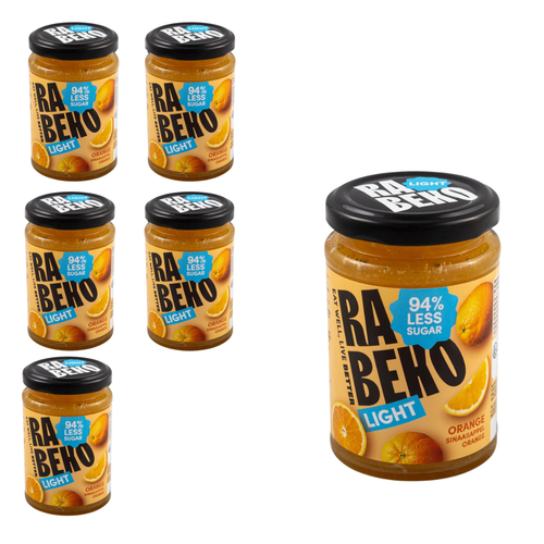 6 x Light Marmelade Orangen Rabeko