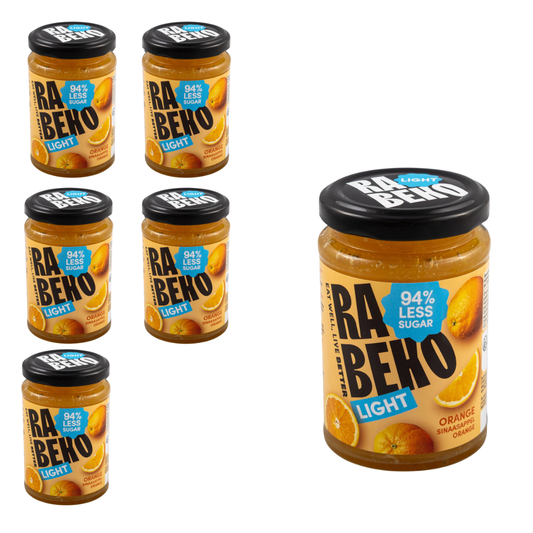 6 x Light Marmelade Orangen Rabeko